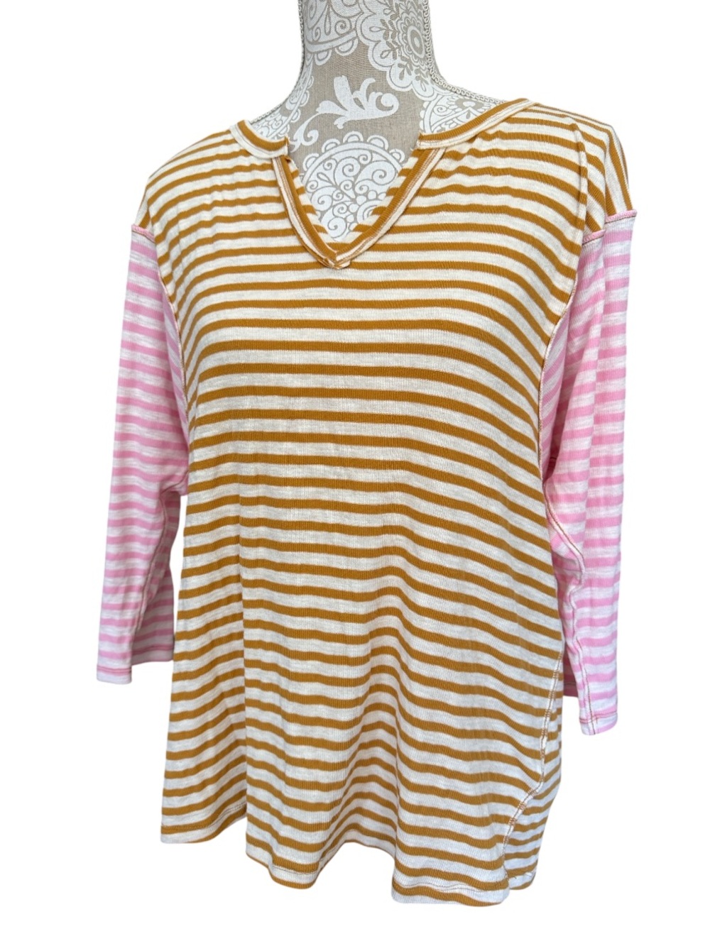Hem & Thread striped top